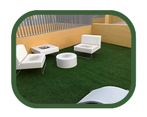 cespéd artificial de paisajismo